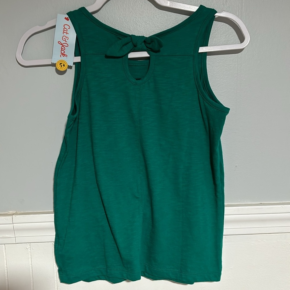 5 for $20! Cat & jack sleeveless tank Positivity is Powerful Tank size L 10-12 - Picture 2 of 6